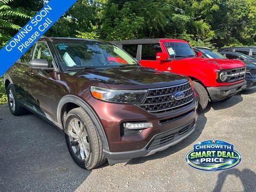 Rich Copper Metallic Tinted Clearcoat 2020 Ford Explorer XLT