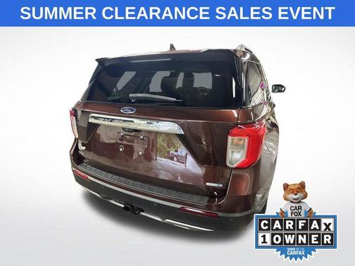 Rich Copper Metallic Tinted Clearcoat 2020 Ford Explorer XLT