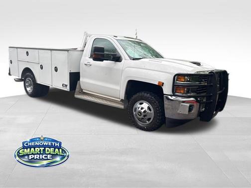 Summit White 2018 Chevrolet Silverado 3500 LT
