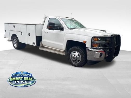 Summit White 2018 Chevrolet Silverado 3500 LT