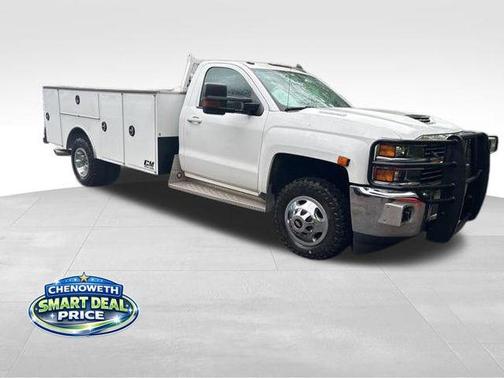 Summit White 2018 Chevrolet Silverado 3500 LT