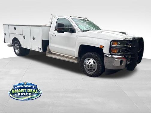 Summit White 2018 Chevrolet Silverado 3500 LT