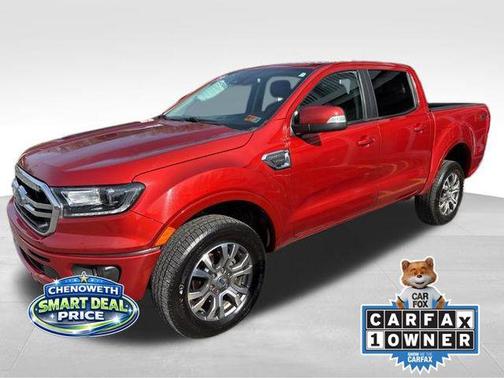 Hot Pepper Red Metallic Tinted Clearcoat 2019 Ford Ranger LARIAT
