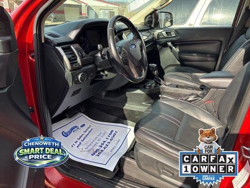 Hot Pepper Red Metallic Tinted Clearcoat 2019 Ford Ranger LARIAT