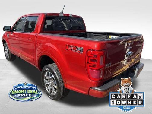 Hot Pepper Red Metallic Tinted Clearcoat 2019 Ford Ranger LARIAT