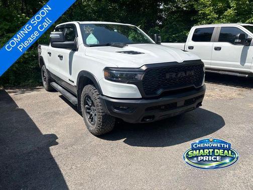 Bright White Clearcoat 2025 RAM 1500 Rebel