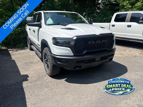 Bright White Clearcoat 2025 RAM 1500 Rebel