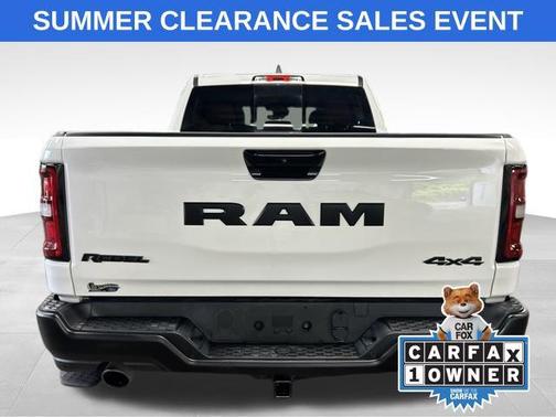 Bright White Clearcoat 2025 RAM 1500 Rebel
