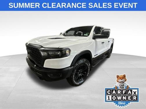 Bright White Clearcoat 2025 RAM 1500 Rebel