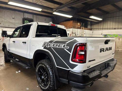 Bright White Clearcoat 2025 RAM 1500 Rebel