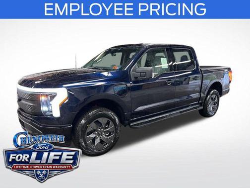 Antimatter Blue Metallic 2025 Ford F-150 Lightning Flash
