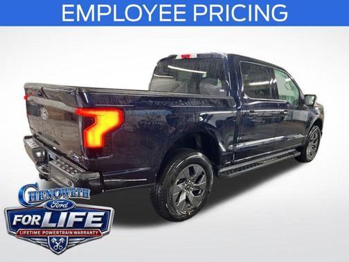Antimatter Blue Metallic 2025 Ford F-150 Lightning Flash