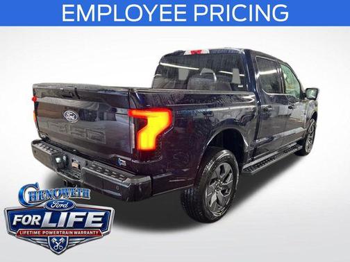 Antimatter Blue Metallic 2025 Ford F-150 Lightning Flash