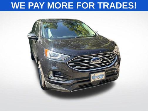 Agate Black Metallic 2019 Ford Edge SEL