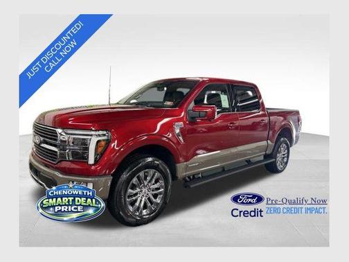 Ruby Red Metallic Tinted Clearcoat 2026 Ford F-150 King Ranch Truck