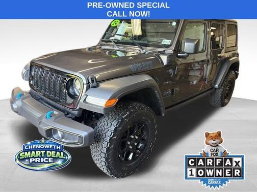 Granite Crystal Metallic Clearcoat 2024 Jeep Wrangler 4xe Willys