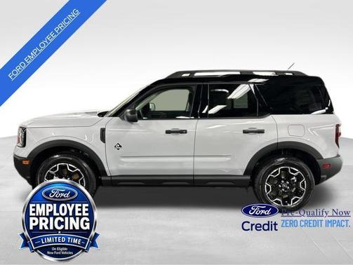 Space White Metallic 2026 Ford Bronco Sport Outer Banks