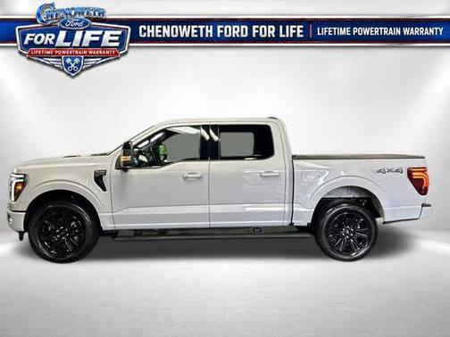White Metallic 2025 Ford F-150 Platinum