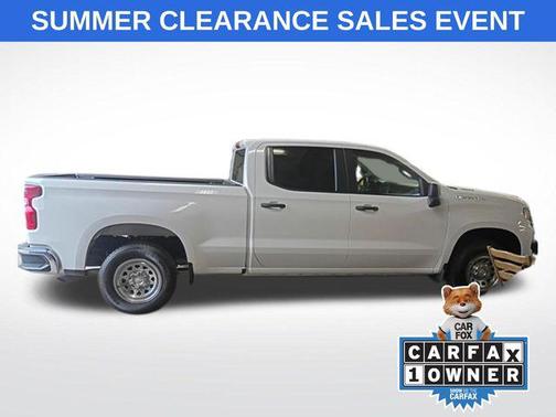 Summit White 2025 Chevrolet Silverado 1500 WT