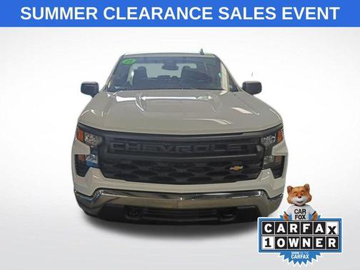 Summit White 2025 Chevrolet Silverado 1500 WT