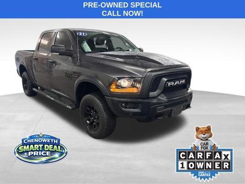 Granite Crystal Metallic Clearcoat 2021 RAM 1500 Classic SLT