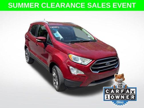 Ruby Red Metallic 2018 Ford EcoSport Titanium