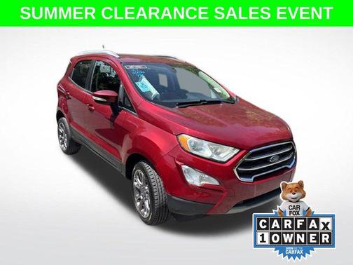 Ruby Red Metallic 2018 Ford EcoSport Titanium