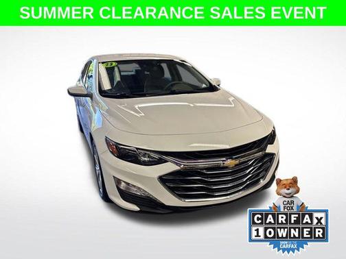 Summit White 2023 Chevrolet Malibu FWD 1LT