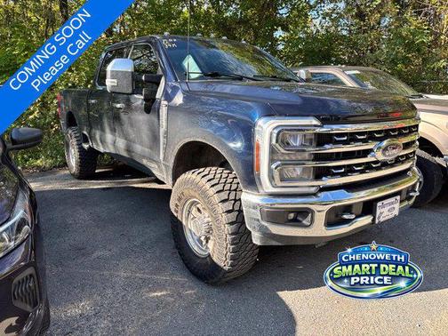 Antimatter Blue Metallic 2024 Ford F-250 Lariat