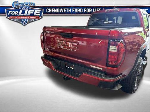Volcanic Red Tintcoat 2025 GMC Canyon Elevation