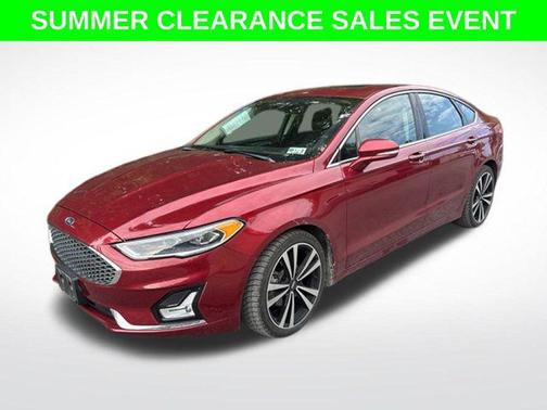 Ruby Red Metallic Tinted Clearcoat 2019 Ford Fusion Titanium
