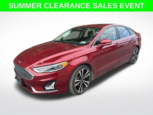Ruby Red Metallic Tinted Clearcoat 2019 Ford Fusion Titanium