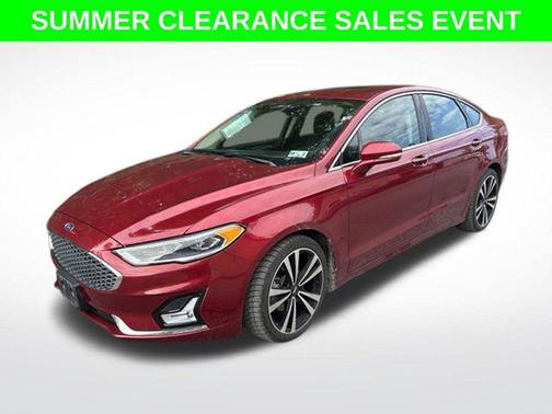Ruby Red Metallic Tinted Clearcoat 2019 Ford Fusion Titanium
