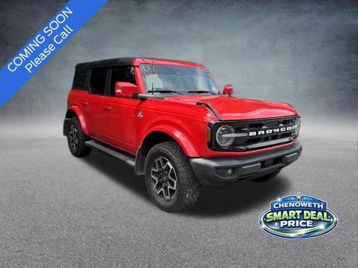 Race Red 2023 Ford Bronco Outer Banks