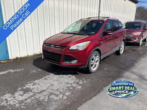 Ruby Red Tinted Clearcoat 2014 Ford Escape Titanium