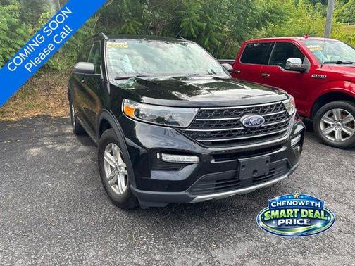 Black Metallic 2023 Ford Explorer XLT