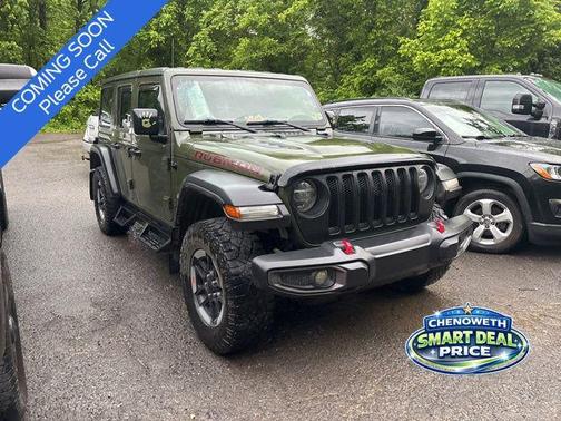 Sarge Green Clearcoat 2021 Jeep Wrangler Unlimited Rubicon