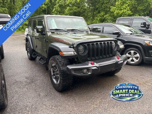 Sarge Green Clearcoat 2021 Jeep Wrangler Unlimited Rubicon
