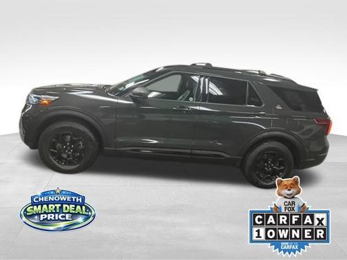 Forged Green Metallic 2022 Ford Explorer Timberline