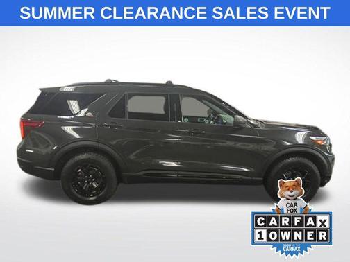 Forged Green Metallic 2022 Ford Explorer Timberline