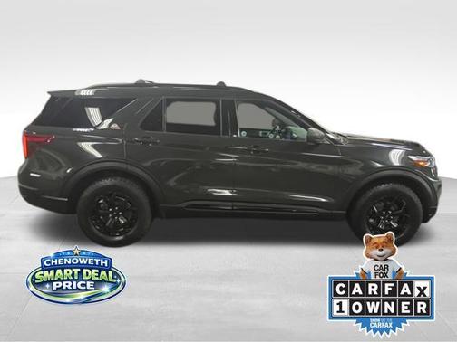 Forged Green Metallic 2022 Ford Explorer Timberline