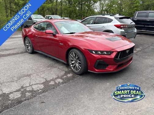 Rapid Red Metallic Tinted Clearcoat 2024 Ford Mustang GT Premium