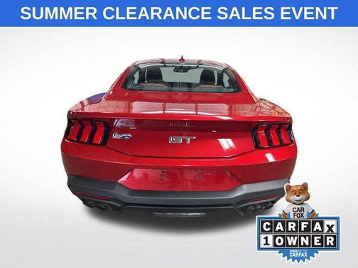 Rapid Red Metallic Tinted Clearcoat 2024 Ford Mustang GT Premium