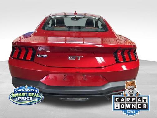 Rapid Red Metallic Tinted Clearcoat 2024 Ford Mustang GT Premium