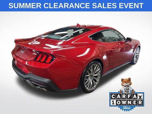 Rapid Red Metallic Tinted Clearcoat 2024 Ford Mustang GT Premium