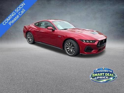 Rapid Red Metallic Tinted Clearcoat 2024 Ford Mustang GT Premium Coupe