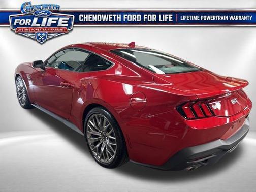 Rapid Red Metallic Tinted Clearcoat 2024 Ford Mustang GT Premium
