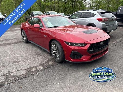 Rapid Red Metallic Tinted Clearcoat 2024 Ford Mustang GT Premium