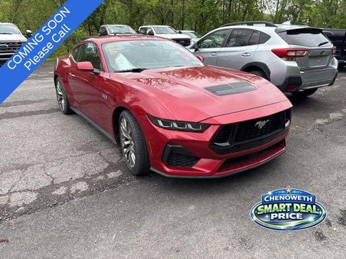 Rapid Red Metallic Tinted Clearcoat 2024 Ford Mustang GT Premium