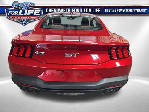 Rapid Red Metallic Tinted Clearcoat 2024 Ford Mustang GT Premium